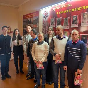28 февраля проживающие посетили музей гимназии № 3 г. Витебска
